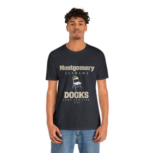 Montgomery Alabama Docks Chair Short Sleeve Tee - SxR Creations